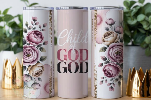 Child of God Floral Tumbler Wrap PNG: A Designer's Real-World Review
