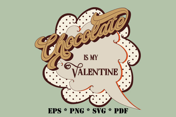 Chocolate Vintage Retro Speech Bubble Review