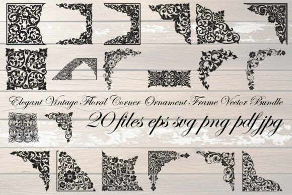 Elegant Vintage Floral Corner Ornament Review
