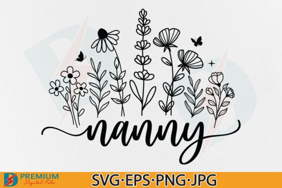 Floral Nanny, Mother s Day Nanny Flower