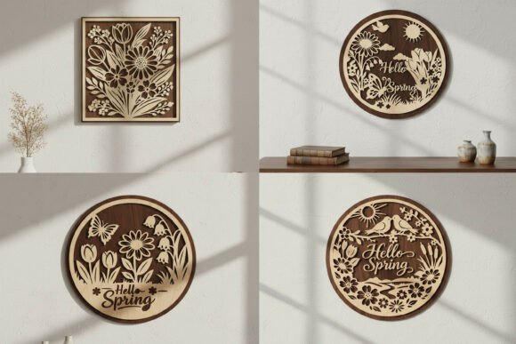 Laser Cut Spring Wall Decor SVG Bundle Review