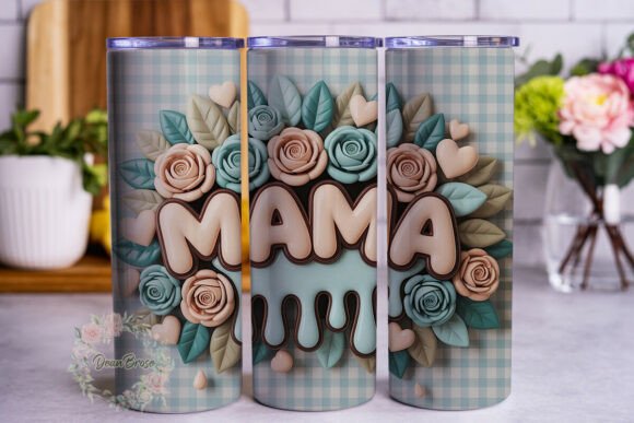 MAMA Floral Plaid 20oz Tumbler Wrap Review