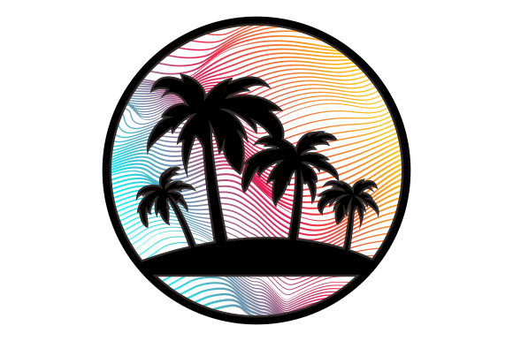 Palm Tree Retro Vintage Scg Craft Review