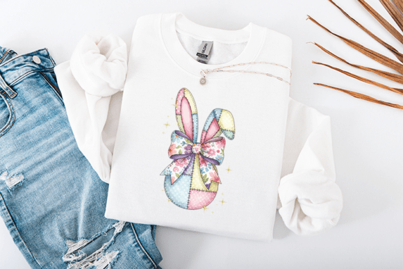 Patchwork Easter Bunny SVG Watercolor Review