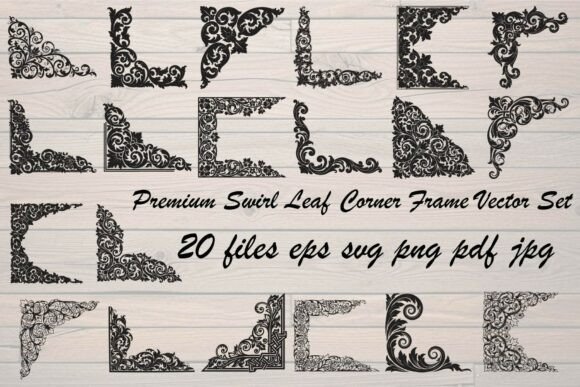 Premium Swirl Leaf Corner Frame Review
