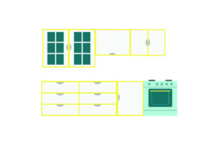 Retro Inspired Kitchen Setting Review