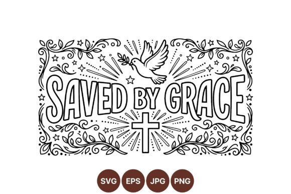Saved by Grace Religious SVG Review