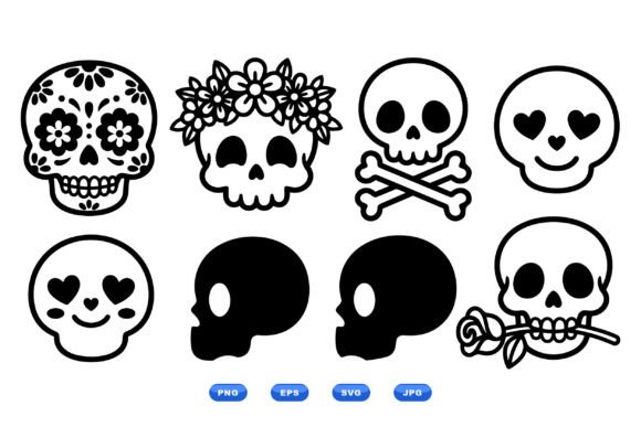 Sugar Skull SVG Collection Review