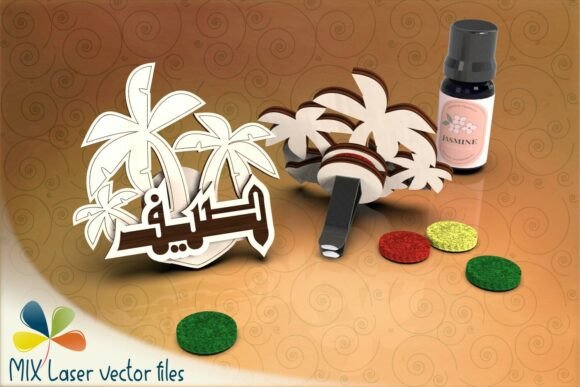 Summer Arabic Calligraphy Car Vent Clip Review