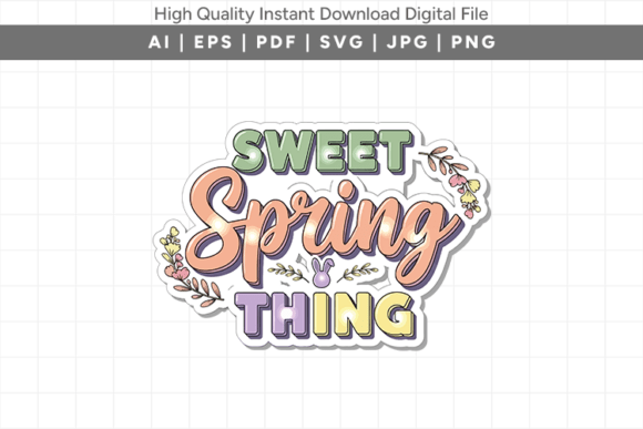 Sweet Spring Thing Retro Easter Floral Review