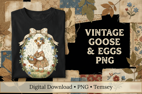 Vintage Goose Easter PNG Review