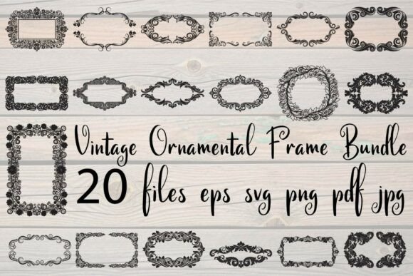 Vintage Ornamental Frame Bundle Review